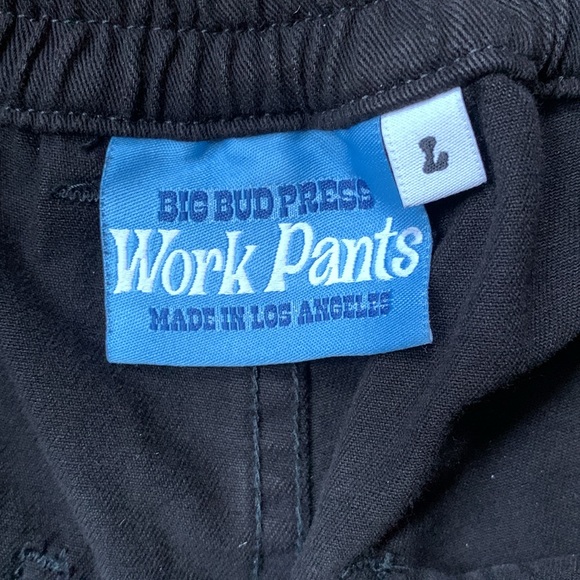 Big Bud Press Work Shorts- Black Large - Picture 4 of 6